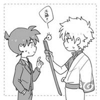  赤井秀一黑白头像卡通赤井秀一微信头像