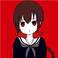  2018红色头像女生版卡通红红火火迎接元旦到来