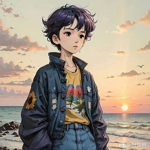 各种风格头像画女生