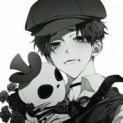  优质动漫男头,微丧