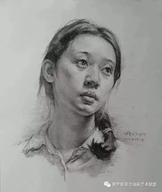  极品五大美女素描,独特的风格,让人看了移不开眼睛
