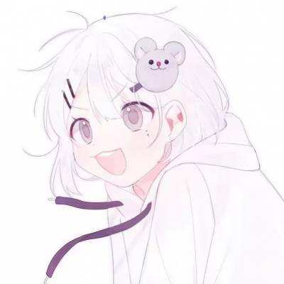  粉色系软萌的动漫女生头像