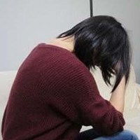抑郁症头像黑白恐怖患者