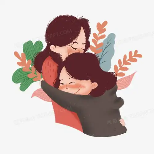  原创母亲节感恩节拥抱元素png图片素材免费下载元素png30003000像素熊猫办公