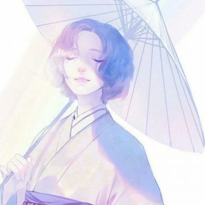  林弦唯美古风动漫女头君子可否陪我一生.