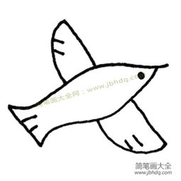  一组简单的小鸟简笔画图片大全