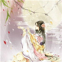  婉婉女子宜室宜家唯美古风手绘淑女头像