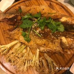  提篮菜馆的小葱烤鲻鱼好不好吃用户评价口味怎么样无锡美食小葱烤鲻鱼实拍图片大众点评