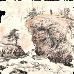  图片免费下载高山流水水墨画素材高山流水水墨画模板千图网