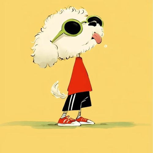  可爱动物插画头像