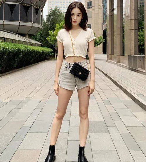 御姐头像背影黑色写真