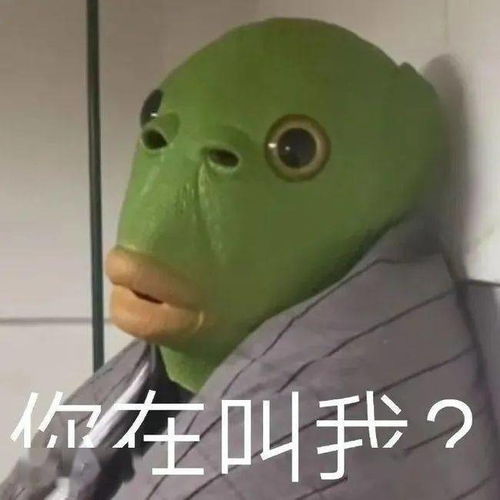  绿头鱼入侵人类表情包