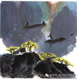  国画基础教程现代山水画设色