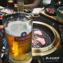  青岛1903日式烧肉的青岛啤酒四小杯好不好吃用户评价口味怎么样上海美食青岛啤酒四小杯实拍图片大众点评