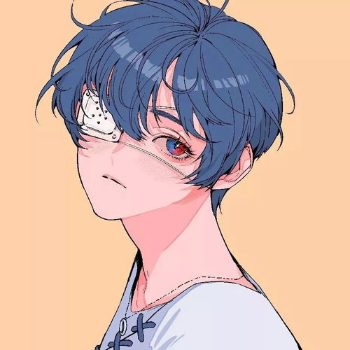 男生头像暖色系动漫动漫