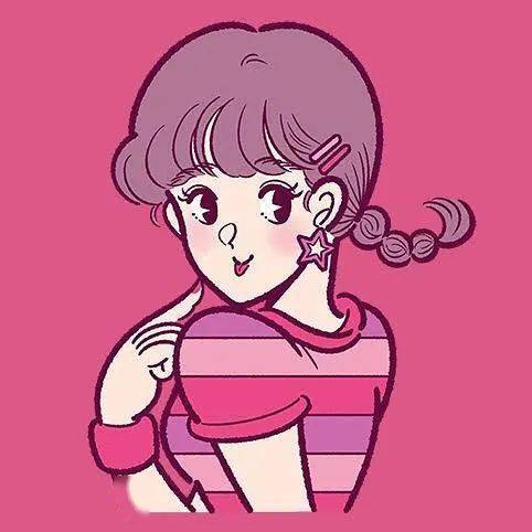 糖果色的头像动漫头像