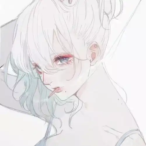 高冷禁欲系女生头像动漫