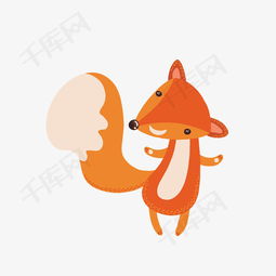  卡通可爱狐狸免抠素材图片免费下载高清psd千库网图片编号10168385