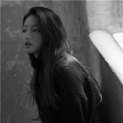 黑白高级感不露脸的头像