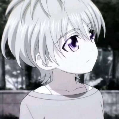  独二红眼睛男孩黑白高冷奶狗动漫男生