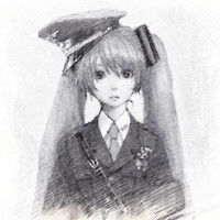 头像素描照片素材列维坦