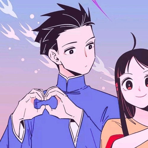 情侣动漫头像