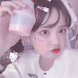  可爱卖萌女生闺蜜头像两人三人四人