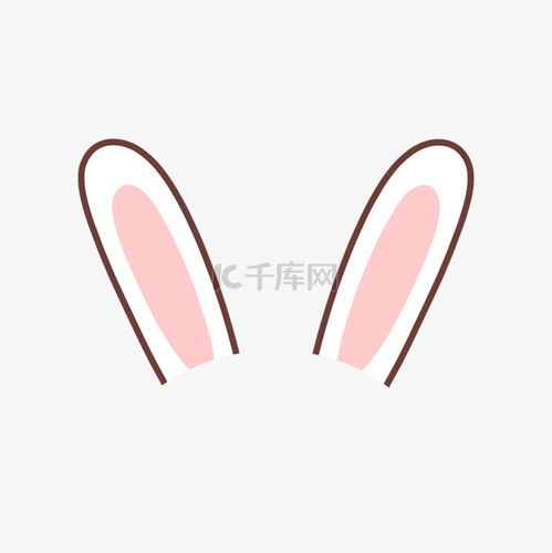  动物兔耳朵头饰装饰素材图片免费下载千库网