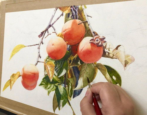  水彩大神秀技法,绘画效果逼真如油画,行家道出诀窍所在