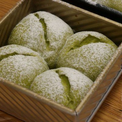  纯蛋奶黄抹茶乳酪吐司,2021亲子烘焙组焙感幸福