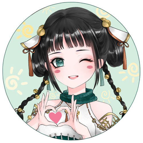  九大门派少女精美手绘头像