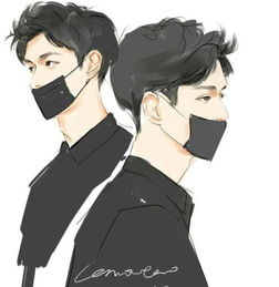  有没有exo成员这种画风的漫画照片
