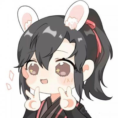  可爱彩绘动漫情侣头像别来无恙你在心上