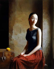  美院教授晓青人体油画作品欣赏