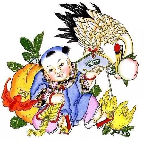  春节专题过年啦,送大家一组传统年画