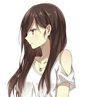 手绘插画清新女生头像微信头像图片大全