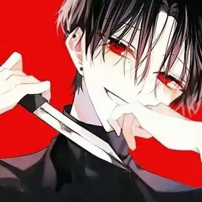  丧系头像男黑暗丧动漫头像男图片