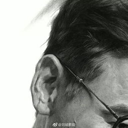 写实素描头像图片逼真