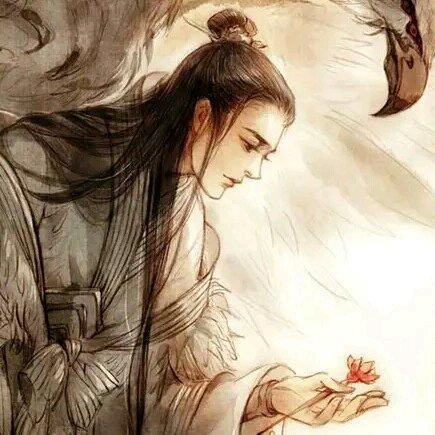 一眼惊鸿古风锁骨头像山