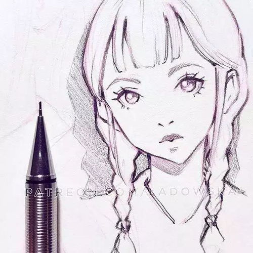  来自90后美女画师的手绘,真的美翻了