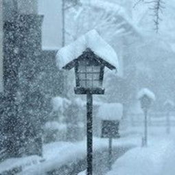  唯美雪景微信头像2