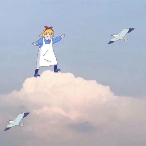  ins唯美云朵背景图