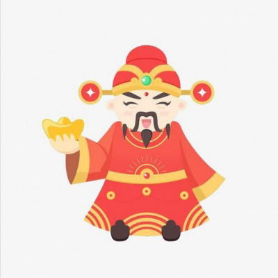  财神头像高清图片2020霸气最招财财神爷图片