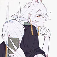  猫耳男兔耳女情侣头像一对