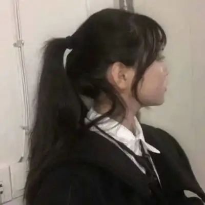  高清女头像侧脸干净好看的网图女生有气质