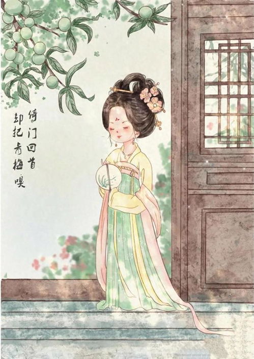  民间游戏荡秋千,7首诗词,谁在秋千,笑里轻轻语,少女怀春