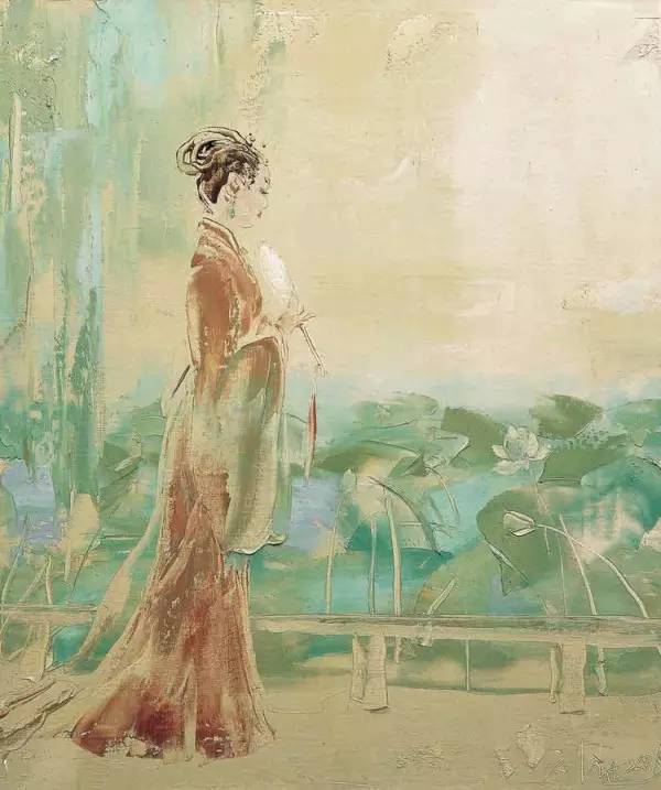  十六位画家笔下的女子,太美了