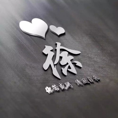  你的微信头像多久没换了36张高端励志签名姓氏头像,快来看