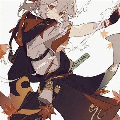  插画风格高清唯美原神头像,原神精美头像
