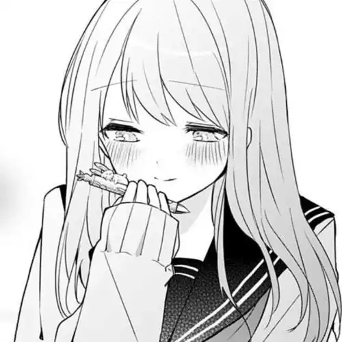  第897期动漫头像0118黑白系动漫女生头像
